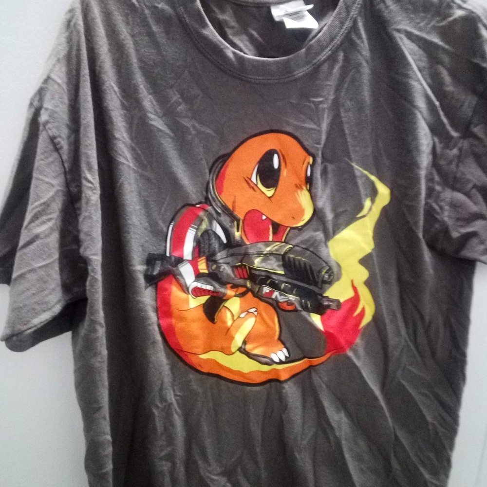Commander Charmander T Shirt